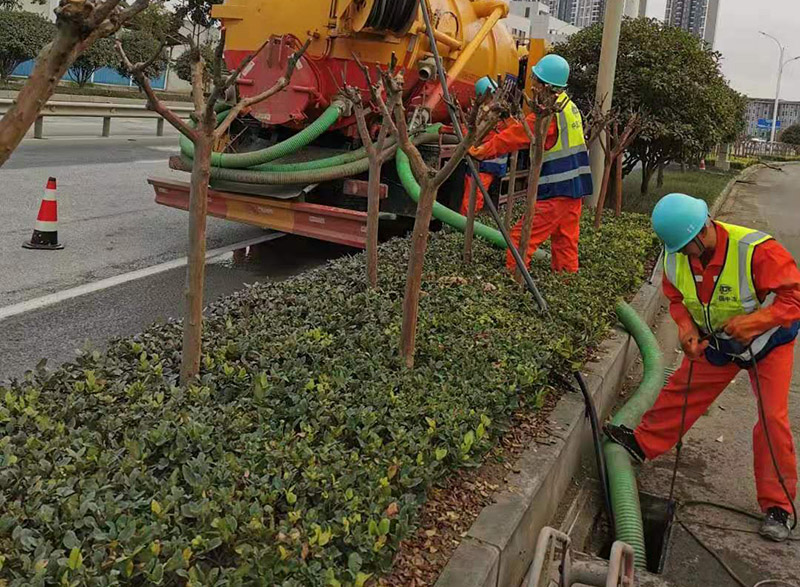 南漳市政管道清淤